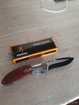 Predam novy noz BROWNING,dlzka 22 cm - 4