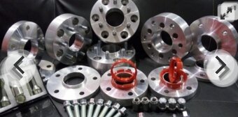 Predám rozsirovacie podlozky 5X112 aj 5X120 duralove - 4