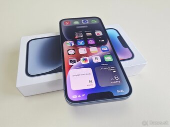 APPLE IPHONE 14 1289GB BLUE ,KAPACITA BATÉRIE 100% - 4