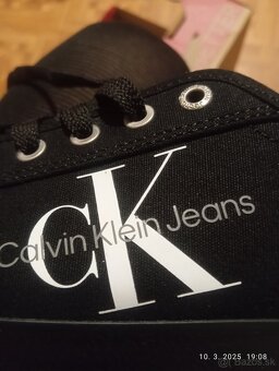 calvin Klein nízke pánske tenisky 43-44 - nenosené - 4
