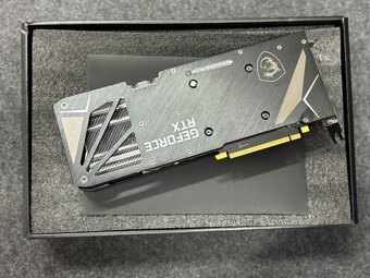 Predám kartu GEFORCE RTX 3070 MSI VENTUS 3x PLUS 8GB - 4