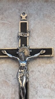 Starožitný sakrálny krížik - 4