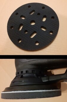 🔥Nová Bezuhlíková excentrická brúska unášač 150mm, kmit 5mm - 4