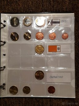 Zbierka obehových euromincí - 4