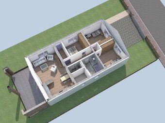 Rodinný dom - holodom v obci Lemešany, pozemok 500 m2 - 4