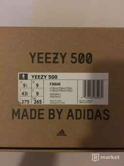 Yeezy 500 čierna - 4