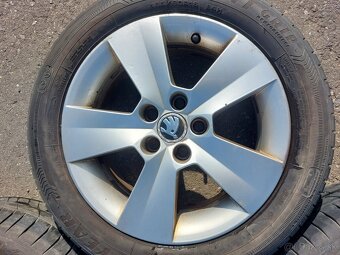 ELEKTRÓNY PNEUMATIKY ŠKODA R15 5X100 6JX15 ET38 - 4