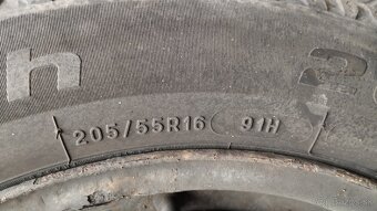 Pneumatiky 205/55/R16 pre Volkswagen passat B7 - 4