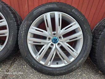Zimné kolesá VW Tiguan 5x112 r19 235/50 r19 top stav - 4