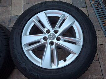 Orig. hliníkové disky Opel R17, 5x108 - 4