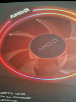 Predám AMD Ryzen 7 2700X + Wraith Prism Cooler - 4