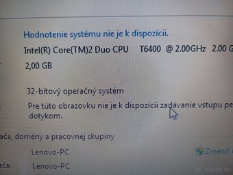 predám notebook LENOVO G530 , WINDOWS 7 32bit - 4