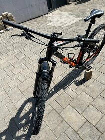 GHOST Kato Advanced 29 bicykel, black/orange matt - 4