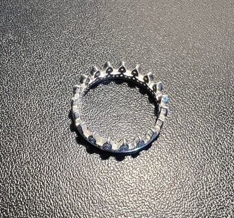 Thomas Sabo strieborný prsteň 925 koruna s cirkóniami - 4