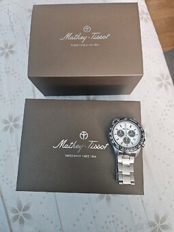 Mathey Tissot 1886 chronograph panda Swiss made - 4