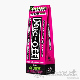 Čistiaca sada Muc-Off Bottle for Life + 4x Punk Powder - 4