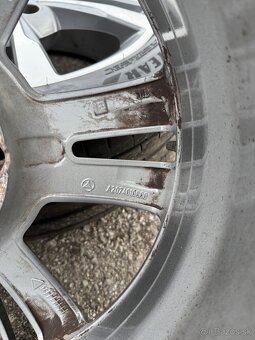 Sada letných pneumatík a diskov Mercedes 235/45 R17 - 4