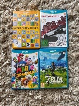Nintendo Wii U + Pro Controller + Hry - 4