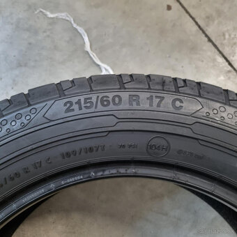 Dodávkové pneu 215/60 R17C CONTINENTAL DOT1121 - 4