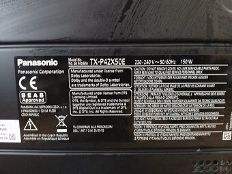 Televízor Panasoni PX-P42X50E - 4