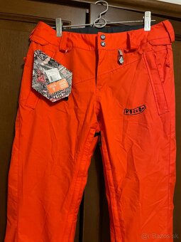 Volcom Dámske lyžiarske nohavice S - 4