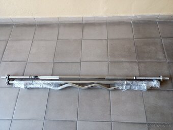 Chromované ROVNÉ tyče a EZ-tyče -120,150,167,180,220cm/30 mm - 4