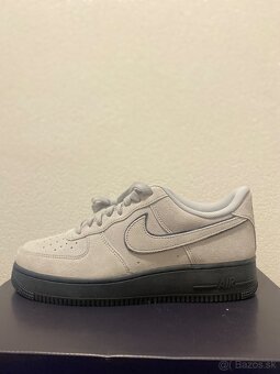 Nike Air force šedo/čierne - 4