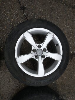 Predam orig r15 alu disky na audi a1 5x100 - 4