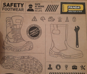 Zateplené pracovné topánky - 4