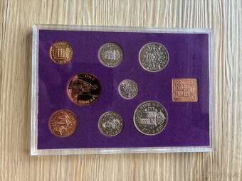 Veľká Británia set minci 1970 - 4
