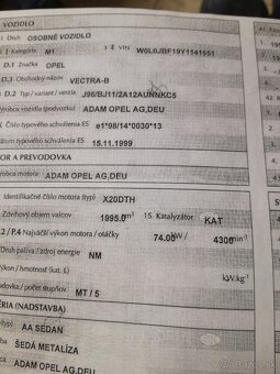 Opel Vectra 1,9 TDI - 4