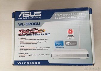WiFi router ASUS WL-520GU printserver - 4