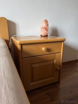Posteľ z masívneho bukového dreva - 4