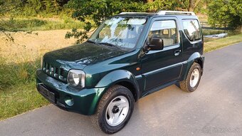 Suzuki jimny 1.3 benzín VVT ťažné, AC,model 2004 - 4