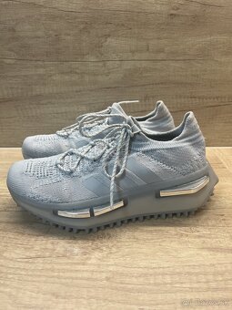Tenisky Adidas NMD S1 Grey/Silver Metallic - 4