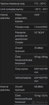 Predám tepelné čerpadlo AOKOL ASH-65CHW Split - 4