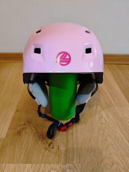 Detská lyžiarska prilba Lange, 48-52cm, ružová - 4
