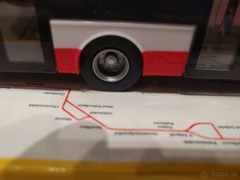 Model ABREX 1:43 - autobus SOR NB 12 - DP Praha - 4