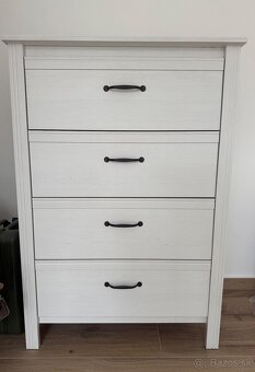 Predám biely nábytok IKEA - 4