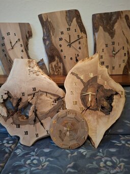 Predám nástenné hodiny z dreva - 4