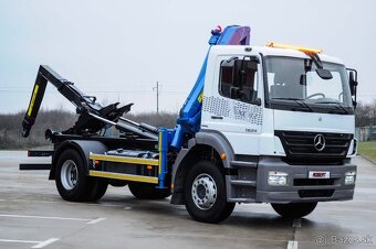 MERCEDES AXOR 18T HÁKOVÝ NOSIČ KONTAJNEROV HYDRAULICKÁ RUKA - 4