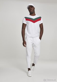 Nové tepláky Cropped Heavy Pique Pants white veľkosť XL - 4