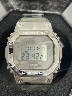 Casio G-Shock GM-5600SCM-1ER Skeleton Camouflage Series - 4
