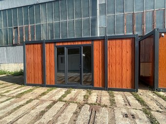 Obytný kontajner o rozměru 3 x 6 m s francouz. dveřmi - 4