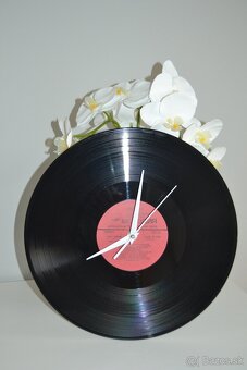 Dizajnové hodiny z vinylovej LP platne - 4