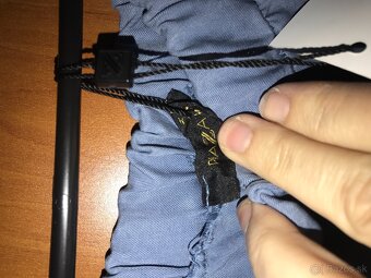 NOVÉ z visackami jeansove saty L made in italy - 4