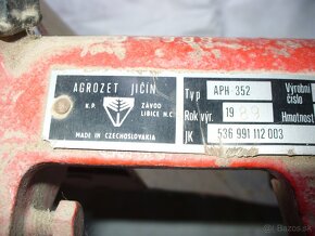 Predám k malotraktoru Terra, Vari riadkovač - 4