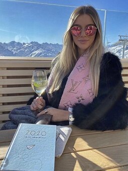 Louis Vuitton teplý šál alebo kašmírová šatka - 4