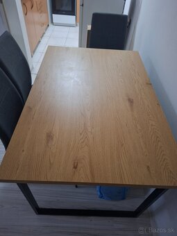 Stôl , stolík ,stoličky - 4