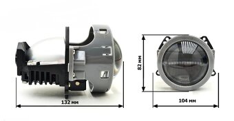 Bi-LED projektory A3 max 50W 6000k - 4